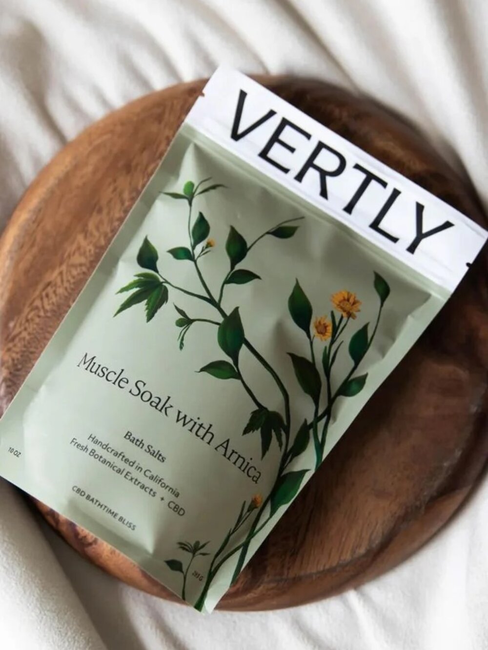 VERTLY Muscle Soak Bath Salts NWT